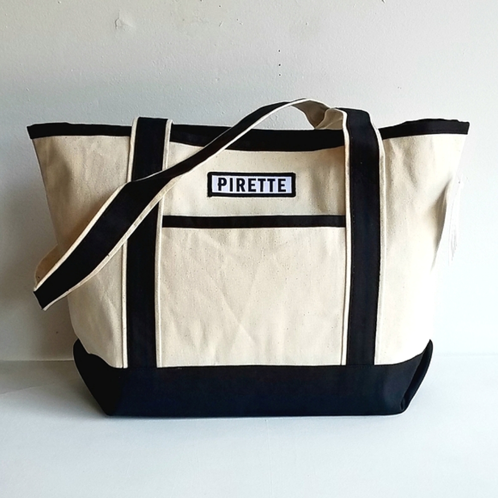 Pirette Canvas Beach Tote - Picture 10 of 10